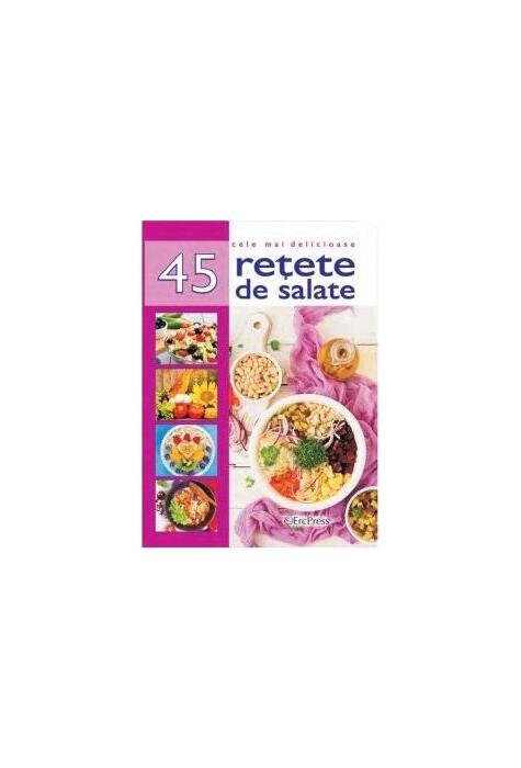 Copertă produs 45 rețete de salate