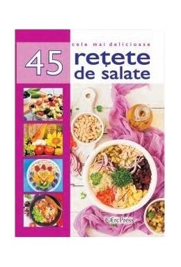 Copertă produs 45 rețete de salate