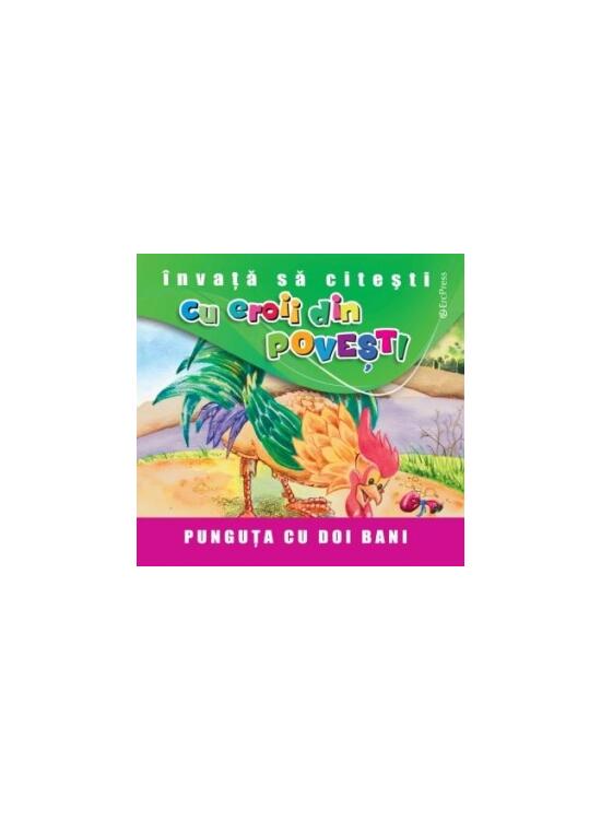 Copertă produs Punguța cu doi bani. Învață să citești cu eroii din povești - gallery big 1