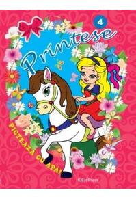 Copertă produs Prințese Nr. 4. Pictează cu apă
