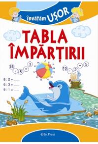 Copertă produs &Icirc;nvățăm ușor. Tabla &icirc;mpărțirii