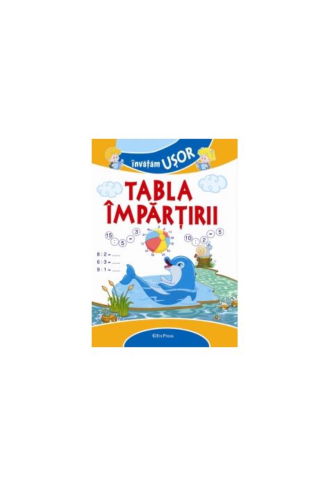 Copertă produs &Icirc;nvățăm ușor. Tabla &icirc;mpărțirii