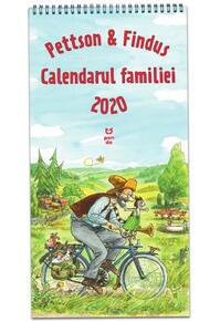 Copertă produs Pettson și Findus. Calendarul familie 2020
