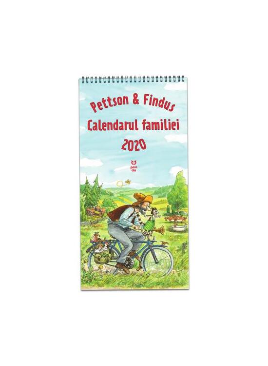 Copertă produs Pettson și Findus. Calendarul familie 2020 - gallery big 1