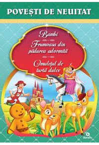 Copertă produs Bambi. Frumoasa din pădurea adormită. Omuleţul de turtă dulce