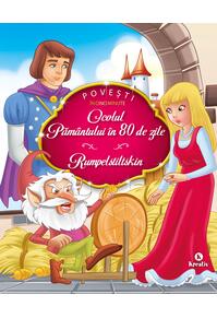 Copertă produs Ocolul Pământului în 80 de zile. Rumpelstilskin