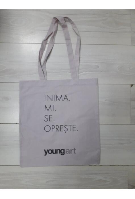 Copertă produs Plasă p&acirc;nză cu imprimeu Young Art (roz)