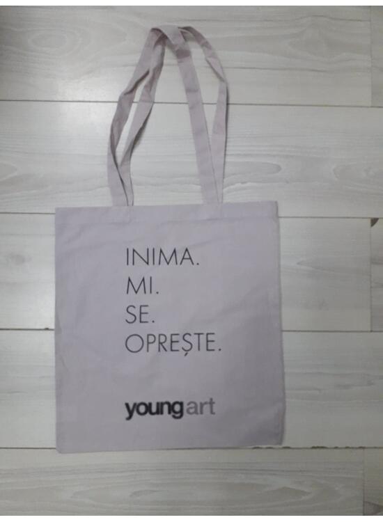 Copertă produs Plasă p&acirc;nză cu imprimeu Young Art (roz) - gallery big 1