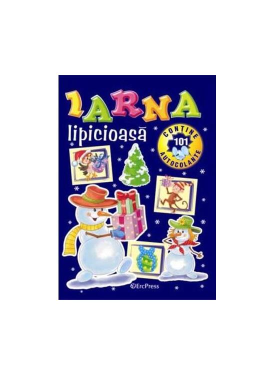 Copertă produs Iarna lipicioasă. Conține 101 de autocolante - gallery big 1