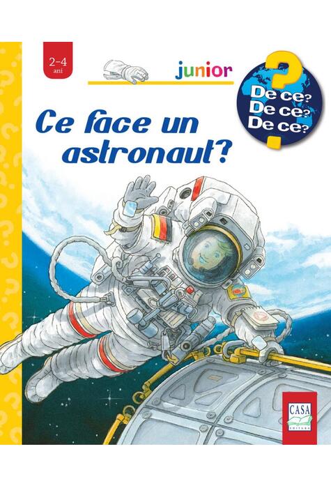 Copertă produs Ce face un astronaut?