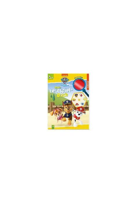 Copertă produs Paw Patrol Mein Lernspielbuch mit L&ouml;selupe