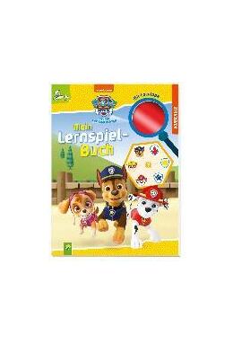 Copertă produs Paw Patrol Mein Lernspielbuch mit L&ouml;selupe