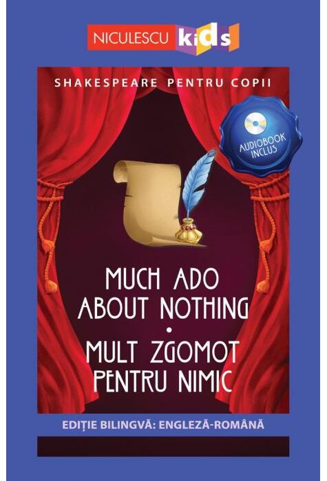 Copertă produs Mult zgomot pentru nimic (ediţie bilingvă)