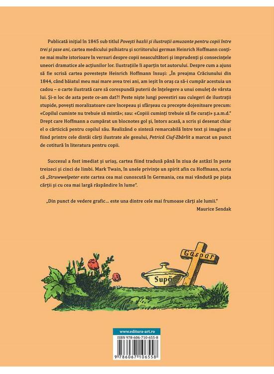Copertă produs Petrică Ciuf-Zb&acirc;rlit | Der Struwwelpeter - gallery big 2