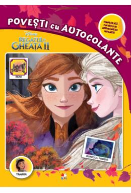 Copertă produs Disney. Regatul de gheață II. Povești cu autocolante