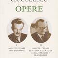 Copertă produs Șerban Cioculescu. Opere (Vol. I-II) Aspecte literare contemporane. Viața lui I.L.Caragiale. I.L.Caragiale - gallery small 
