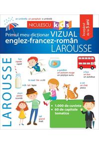 Copertă produs Primul meu dicționar vizual englez-francez-rom&acirc;n Larousse