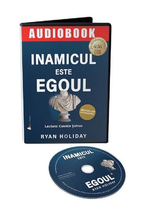 Copertă produs CD Audiobook. Inamicul este egoul