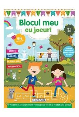 Copertă produs Blocul meu cu jocuri 6-7 ani