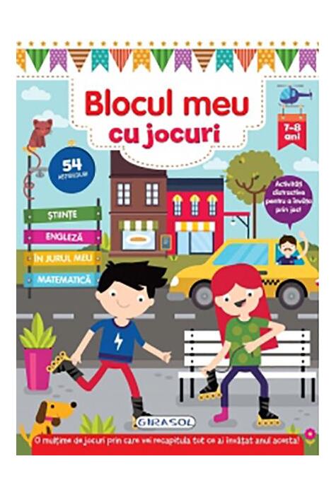 Copertă produs Blocul meu cu jocuri 7-8 ani