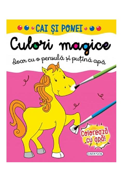Copertă produs Culori magice - Cai și Ponei