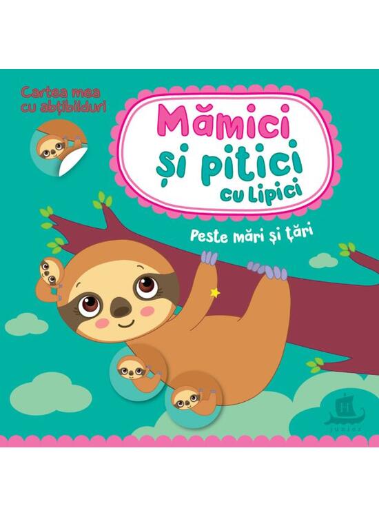 Copertă produs Mămici și pitici cu lipici. Peste mări și țări - gallery big 1