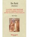 Copertă produs Cuv&acirc;nt hotăr&acirc;tor privind stabilirea legăturii dintre filosofie și legea revelată (ediție bilingvă) - thumb 1