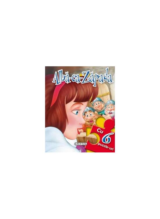Copertă produs Albă ca zăpada - Povești cu puzzle - gallery big 1