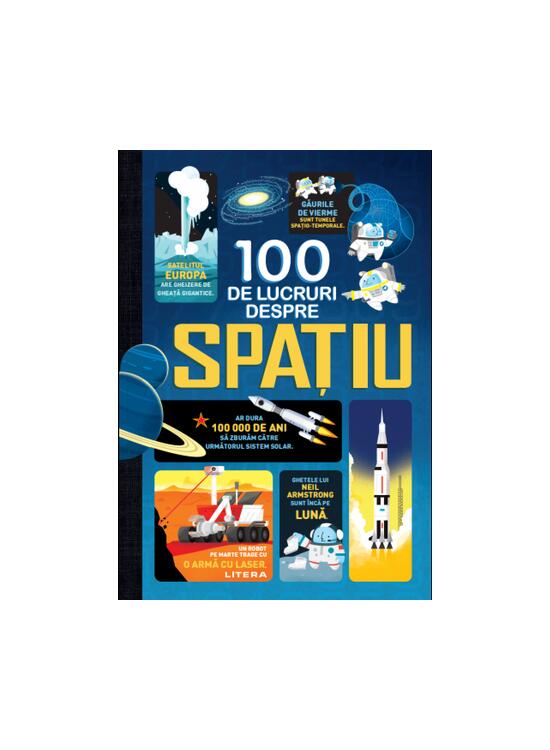 Copertă produs 100 de lucruri despre spațiu - HC - gallery big 1