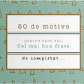 Copertă produs 50 de motive pentru care ești - Cel mai bun frate - gallery small 