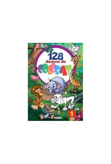 Copertă produs 128 desene de colorat 1