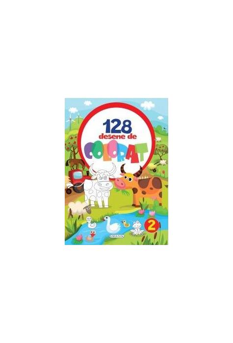 Copertă produs 128 desene de colorat 2