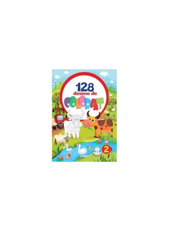 Copertă produs 128 desene de colorat 2 - gallery big 1