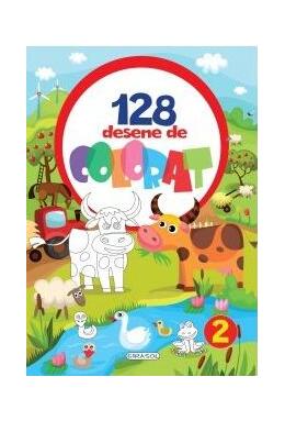 Copertă produs 128 desene de colorat 2