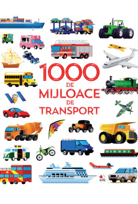 Copertă produs 1000 de mijloace de transport
