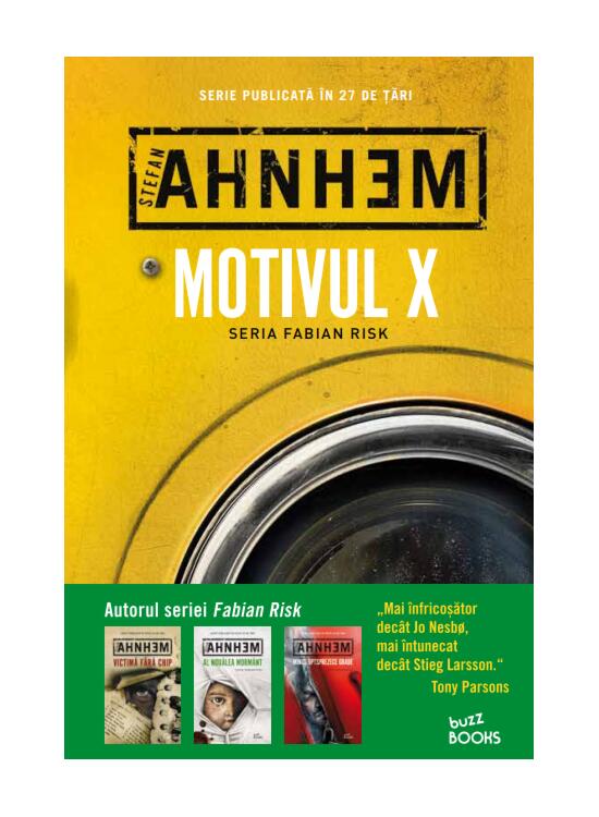Copertă produs Motivul X. Seria Fabian Risk (Vol. 4) - gallery big 1