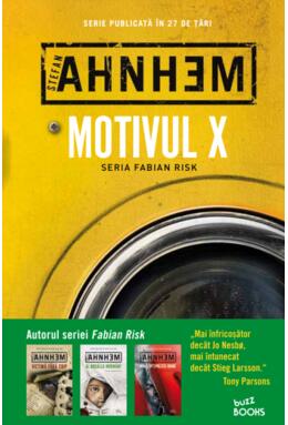 Copertă produs Motivul X. Seria Fabian Risk (Vol. 4)