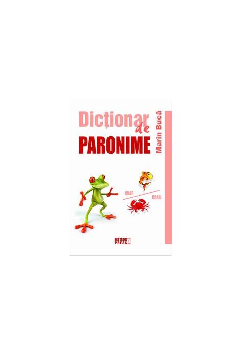Copertă produs Dicţionar de paronime