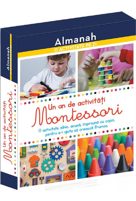 Copertă produs Un an de activități Montessori