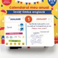 Copertă produs Calendarul meu anual. &Icirc;nvăț limba engleză de la 4 la 6 ani - gallery small 