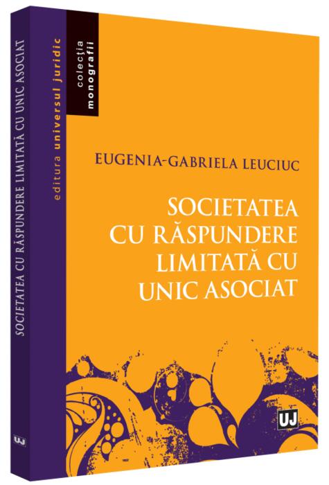 Copertă produs Societatea cu răspundere limitată cu unic asociat