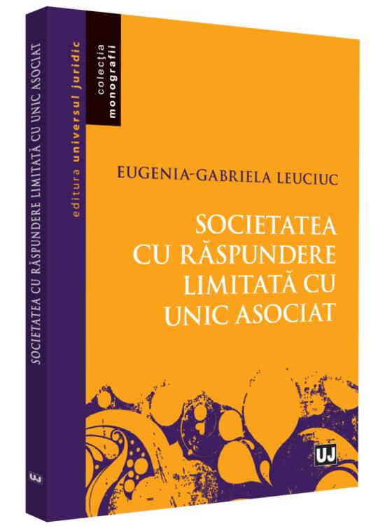 Copertă produs Societatea cu răspundere limitată cu unic asociat - gallery big 1