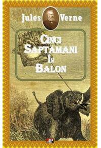 Copertă produs Cinci săptămâni în balon