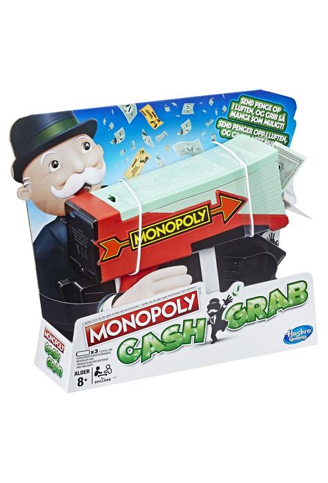 Copertă produs Cash Grab Game. Monopoly