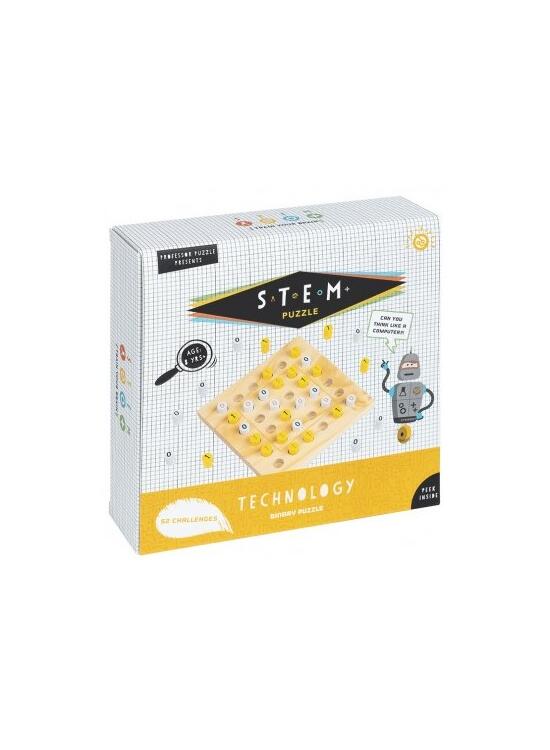 Copertă produs Binary Puzzle Technology. STEM - gallery big 3