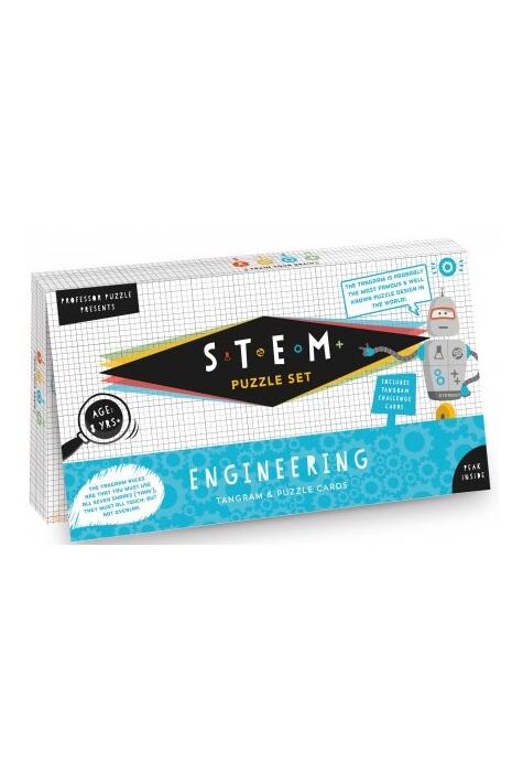 Copertă produs Tangram & Puzzle Cards Engineering. STEM