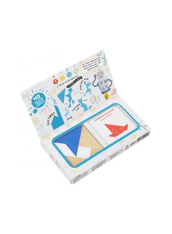 Copertă produs Tangram & Puzzle Cards Engineering. STEM - gallery big 1