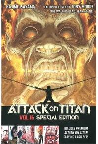 Copertă produs Attack on Titan Vol. 16 - Special Edition with Playing Cards