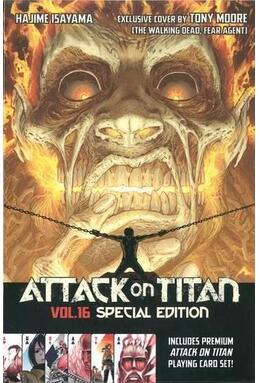 Copertă produs Attack on Titan Vol. 16 - Special Edition with Playing Cards