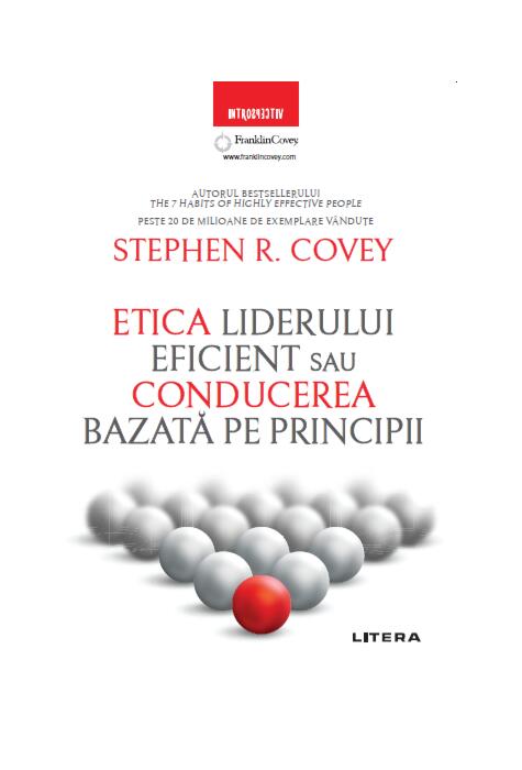 Copertă produs Etica liderului eficient sau conducerea bazată pe principii
